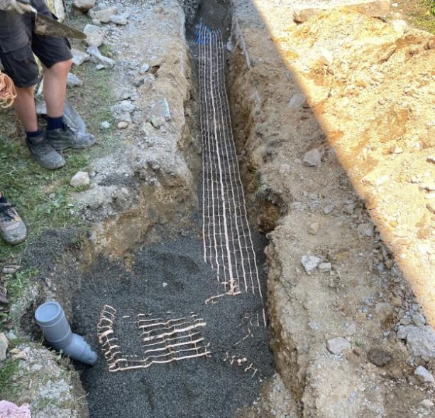 bassin paysager extérieur